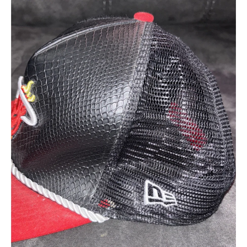 Miami Heat New Era 9Fifty Hardwood Classics Snapback Adjustable Hat Medium-Large
